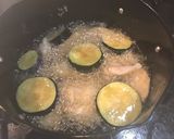 カレイと夏野菜の揚げ浸し ソーメン仕立て作り方5写真