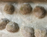 南瓜と揚焼き鶏団子のこっくり煮作り方4写真