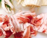 ごぼうとキノコの豚バラ味わいスープ作り方3写真