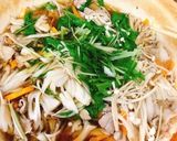 ごぼうとキノコの豚バラ味わいスープ作り方7写真