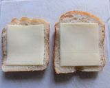 コンビーフとキャベツのチーズホットサンド作り方2写真