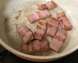 ゴーヤとベーコンのピーナッツバター炒め作り方3写真