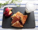 コンビーフとキャベツのチーズホットサンド作り方6写真