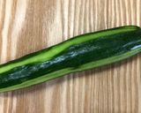 お弁当にきゅうりとカニカマでミニスイカ作り方2写真