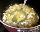 実家飯 生姜たっぷりねぎと鶏肉の温素麺作り方3写真