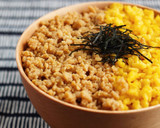 【基本のレシピ】鶏そぼろと卵の二色丼作り方6写真