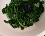 セロリの葉と海苔佃煮の和え物作り方3写真
