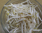 レンジで簡単♪もやしとツナのからし和え作り方1写真