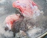茸たっぷり牛テールと筋のかつカレー作り方1写真