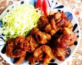 簡単スピード料理♪豚バラ肉の唐揚げ作り方7写真