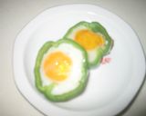 お弁当にピーマンｄｅお花作り方3写真