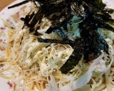 キャベツたっぷり海苔マヨ醤スパゲッティ☆作り方1写真