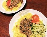 簡単！具だくさん肉みそジャージャー麺作り方6写真