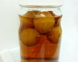 冷凍梅で♪すぐに飲みたいブランデー梅酒♪作り方8写真