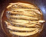 鰻のタレで♪簡単☆あなご丼〜作り方2写真