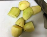 圧力鍋でほろっ♡チキンとポテトのハーブ煮作り方2写真