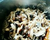 重ね煮できのこ湯葉丼♪作り方8写真