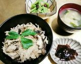 重ね煮できのこ湯葉丼♪作り方9写真