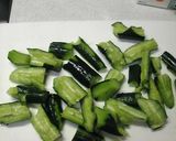 簡単 調味料3つ 叩ききゅうり作り方4写真