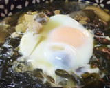 簡単・ワカメと油揚げと卵のどんぶり作り方4写真