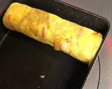 お弁当にぴったり！カニカマとネギの卵焼き作り方4写真