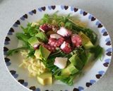 タコとアボカドの冷やしラーメン作り方3写真