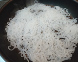 しらたきとエリンギのタラコ風味炒め作り方1写真