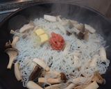 しらたきとエリンギのタラコ風味炒め作り方2写真