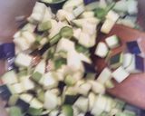 トマトがたっぷり☆夏野菜のスープ☆作り方2写真