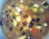 トマトがたっぷり☆夏野菜のスープ☆作り方4写真