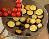夏野菜の香草パン粉焼き作り方3写真