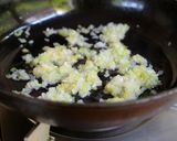 きざみ浜納豆入り肉そぼろレタスカップご飯作り方4写真