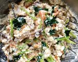 旨味濃厚★干し椎茸と三つ葉の白和え作り方11写真