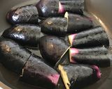 焼きナスの生姜酢醤油かけ作り方2写真