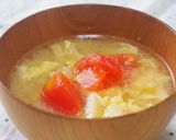 トマトと卵の味噌汁♪酸味がアクセント♪作り方7写真