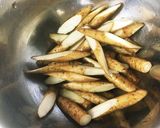 栄養まるごと 酢ごぼう作り方1写真