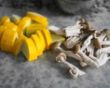 海老とズッキーニの甘酒みそクリームパスタ作り方3写真
