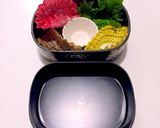 くまウインナー弁当　簡単　可愛い　デコ弁作り方1写真