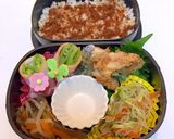 くまウインナー弁当　簡単　可愛い　デコ弁作り方2写真