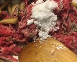 牛肉とごぼうの炒め煮作り方4写真