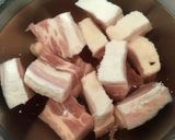 バルサミコ酢豚作り方1写真