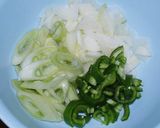 鶏肉のスタ丼（ピリ辛ニンニク醤油味）作り方2写真