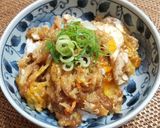 かき揚げ玉子丼作り方6写真