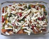 ベビーホタテと彩野菜のコチュチーズ焼き♪作り方4写真