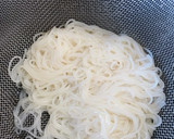 簡単！明太子とごま油のおつまみ そーめん作り方2写真