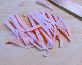 超簡単！きゅうりとハムの棒棒鶏風サラダ作り方1写真