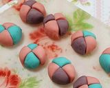 レンジで簡単和菓子★ねりきりの紫陽花作り方12写真