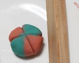 レンジで簡単和菓子★ねりきりの紫陽花作り方15写真