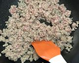もやしと椎茸と筍と豚ひき肉の春巻き！！作り方3写真
