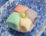 レンジで簡単和菓子★ねりきりの紫陽花作り方19写真